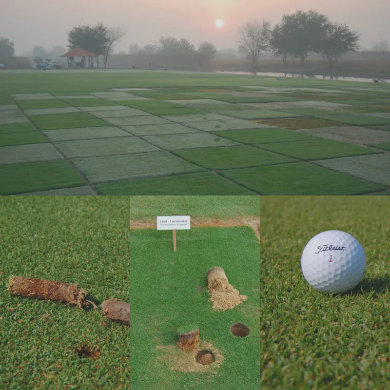 Warm-season grasses were grown at the ATC research facility in central Thailand on a variety of soil types from 2006 to 2009. The grasses thrived in all soil types by applying well-established agronomic principles. No fungicides, insecticides, or herbicides were required.