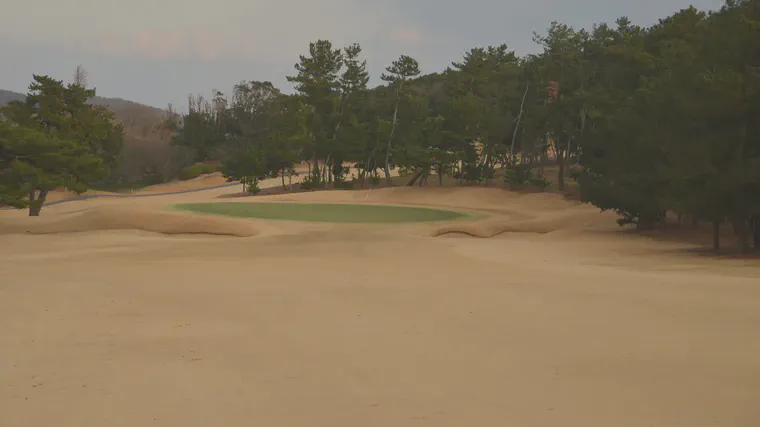 Grass colors on the tenth hole at Keya GC.