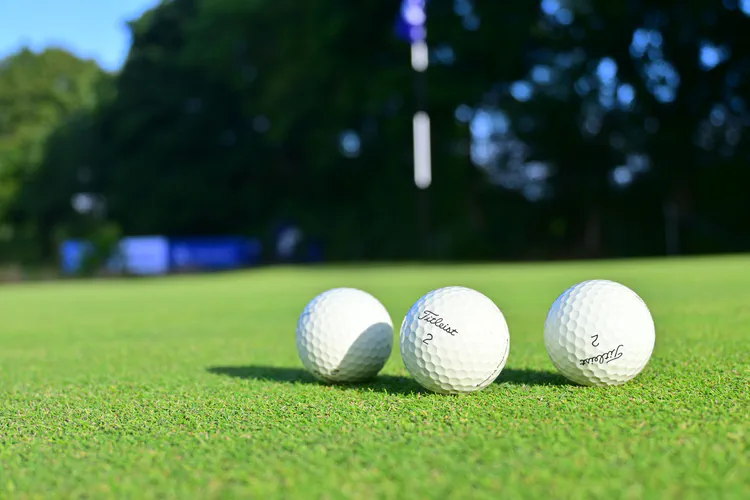 I used these balls to for stimpmeter and bobble tests during the tournament.