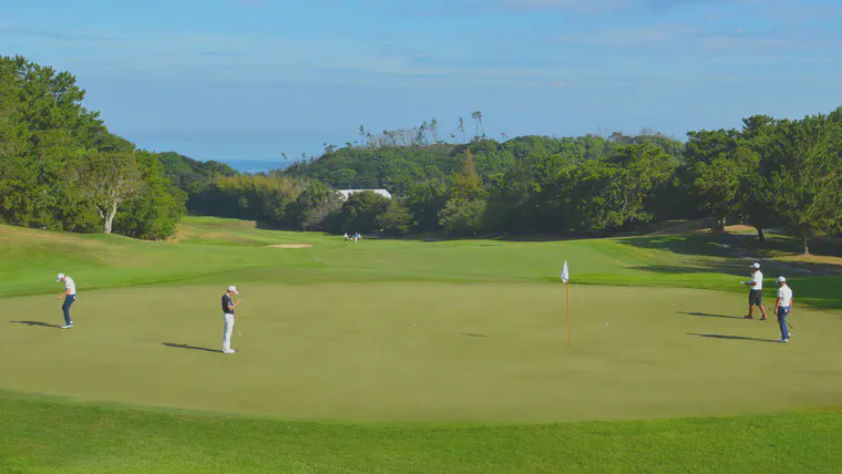 Hole 11 at Keya GC during a practice round for the 2018 KBC Augusta Tournament.