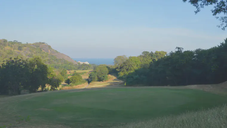 The second nine at the rugged and spectacular Hua Hin Korea CC, December