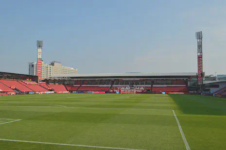 Seashore paspalum at SCG Stadium in Bangkok, April 2014