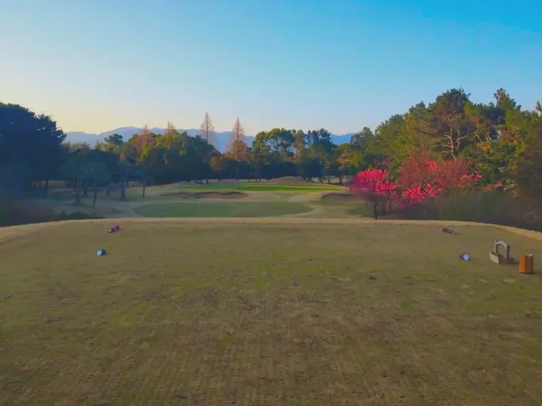 Korai tee on the par 3 12th at Keya GC in late March, photo courtesy of Andrew McDaniel