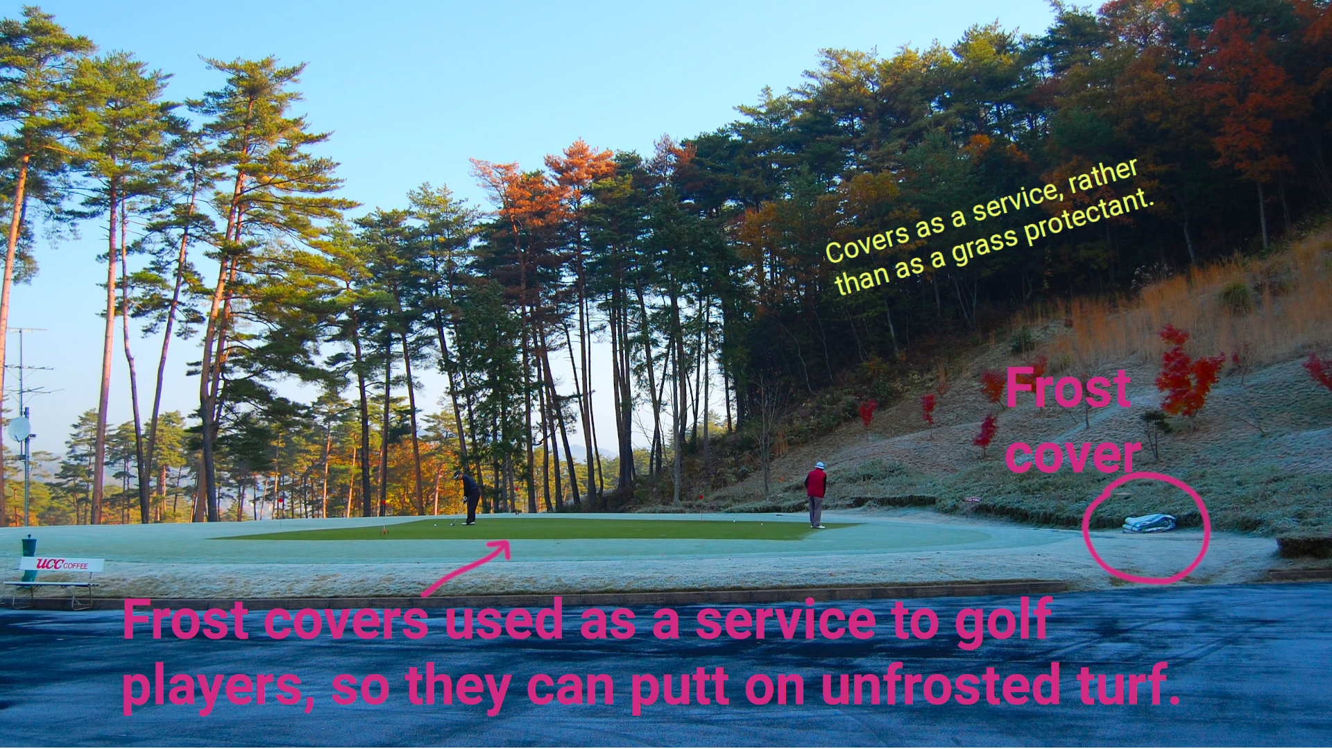 An alternative reference for frost delays Asian Turfgrass Center