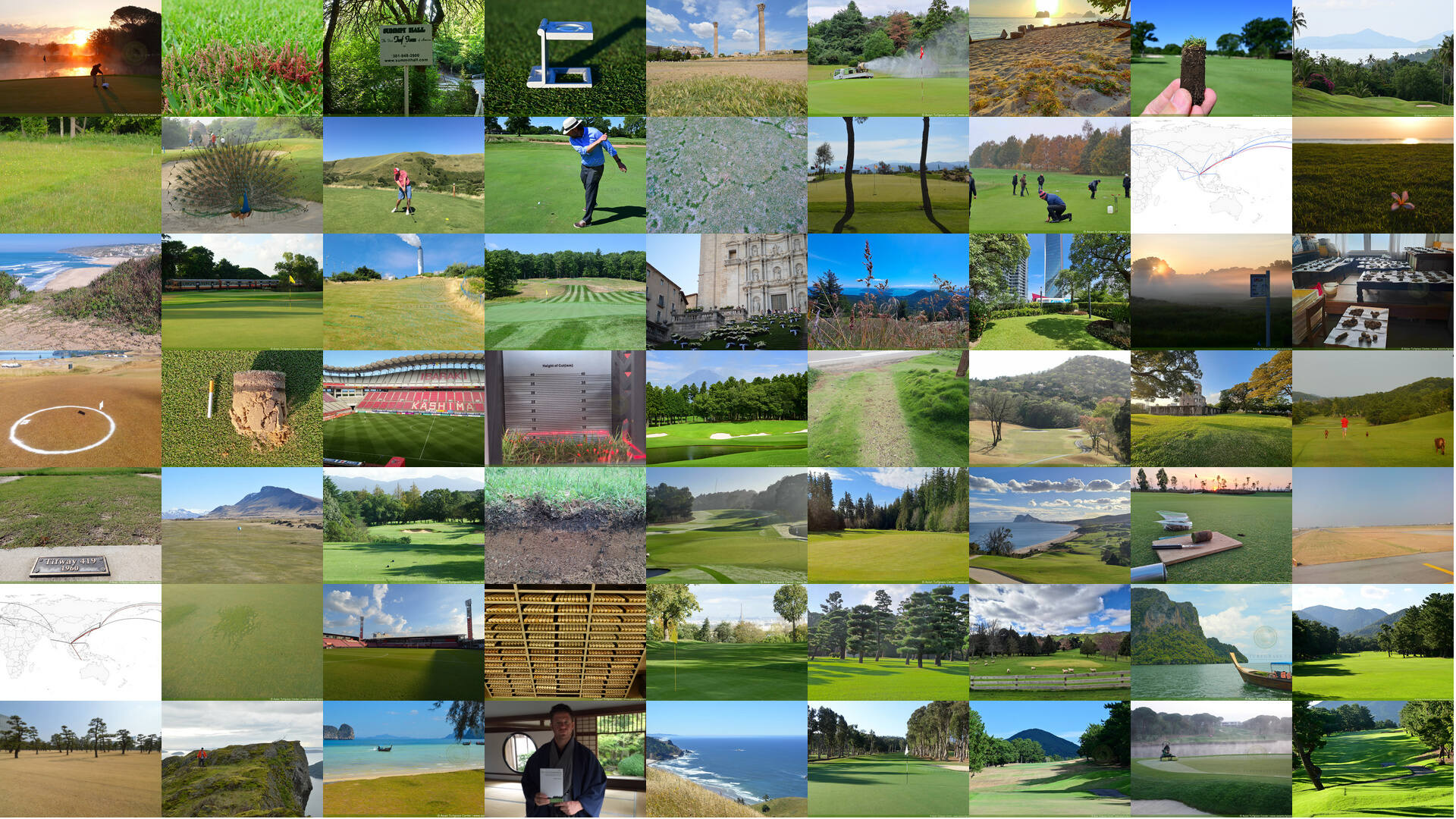 Flight maps and photos by year