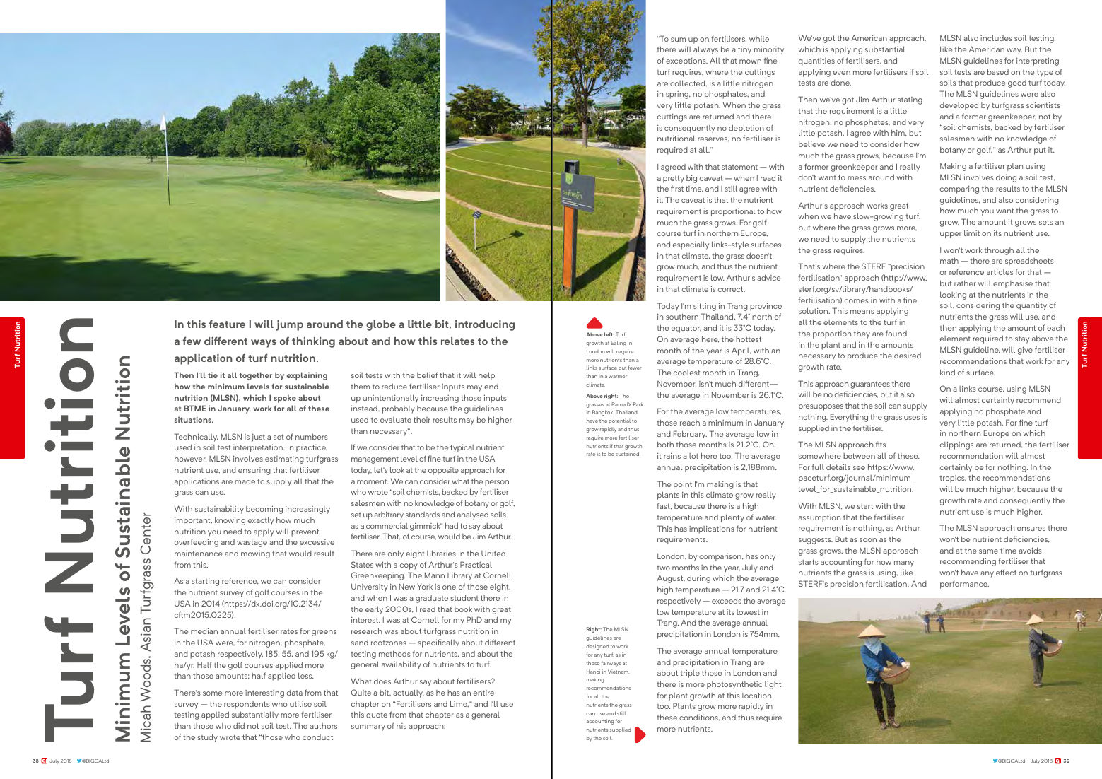 Jim Arthur, MLSN, and precision fertilization