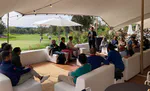 Our VIP tent seminar at the Catalunya Championship