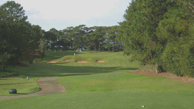 The Camp John Hay Golf Club in Baguio has bentgrass greens but the rest of the course is planted to C4 species.