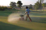 Sand topdressing to clipping volume ratios