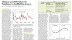 Using plant growth regulators on golf course putting greens