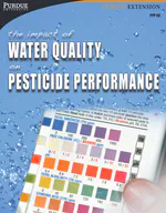 Water quality and pesticide performance