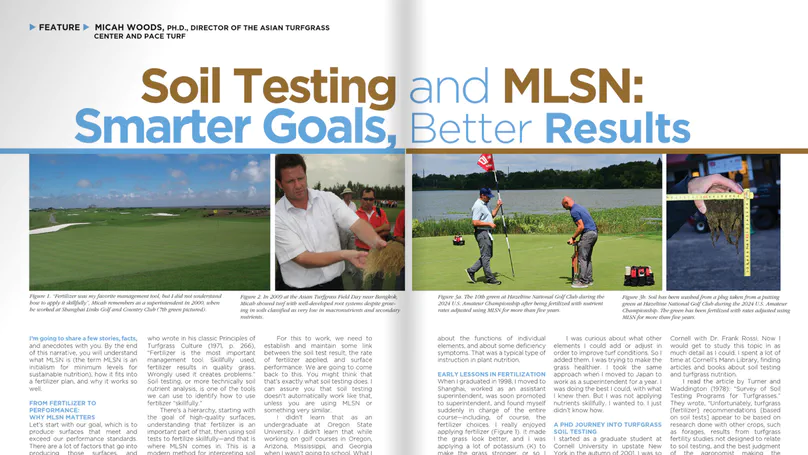 Soil Testing and MLSN: Smarter Goals, Better Results